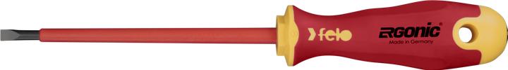 Actual product image Felo Ergonic 5.5 x 125mm insulated flat rate screwdriver (FL41305590) (Port)
