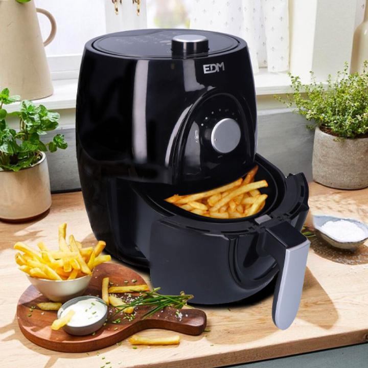 Produktbild EDM Heissluftfritteuse 07654 1400 W 3,6 L Bunt