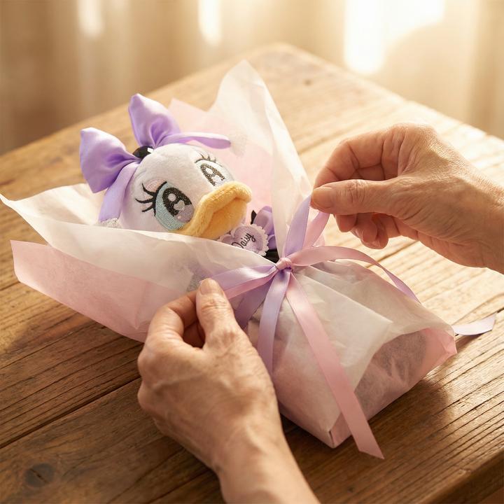 Produktbild Disney Daisy Plüsch Schlüsselanhänger