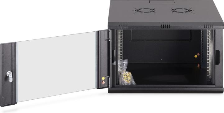 Actual product image Digitus Wall Mounting Cabinets Dynamic Basic Series - 600x600 mm (WxD) (7 RU, 19 inch rack)
