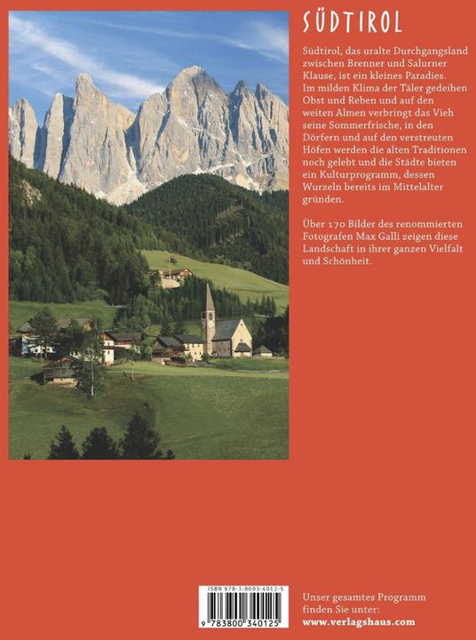 Produktbild Reise durch Südtirol (Deutsch, Marion Voigt, Max Galli, 2013)