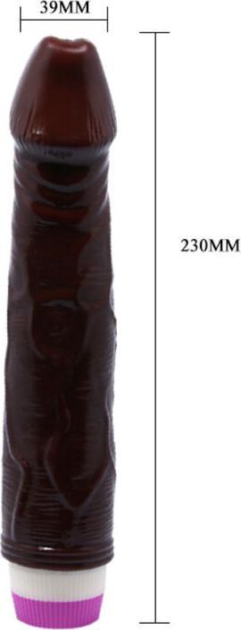 Produktbild Debra Waves Of Pleasure Realistic Vibrator Brown 23 cm