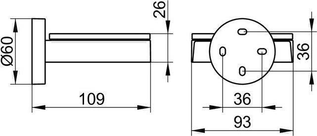 Produktbild Keuco Edition 90 Echtkristall-Seifenschale