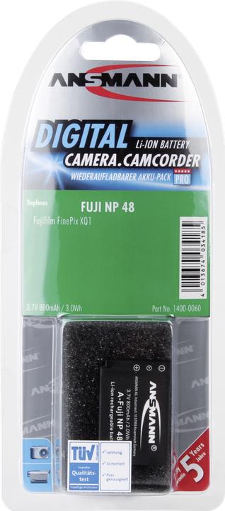 Actual product image Ansmann A-Fuj NP-48 800mAh 3.7V (Camera battery)