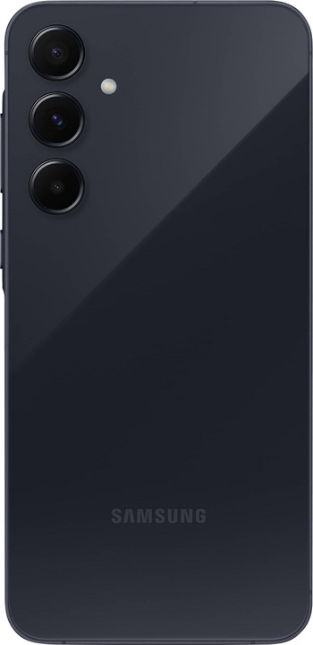 Produktbild Samsung Galaxy A55 Enterprise Edition (128 GB, Awesome Navy, 6.60", Hybrid Dual SIM + eSIM, 50 Mpx, 5G)