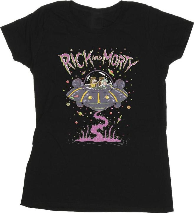 Produktbild Rick And Morty Pink Spaceship TShirt (L)