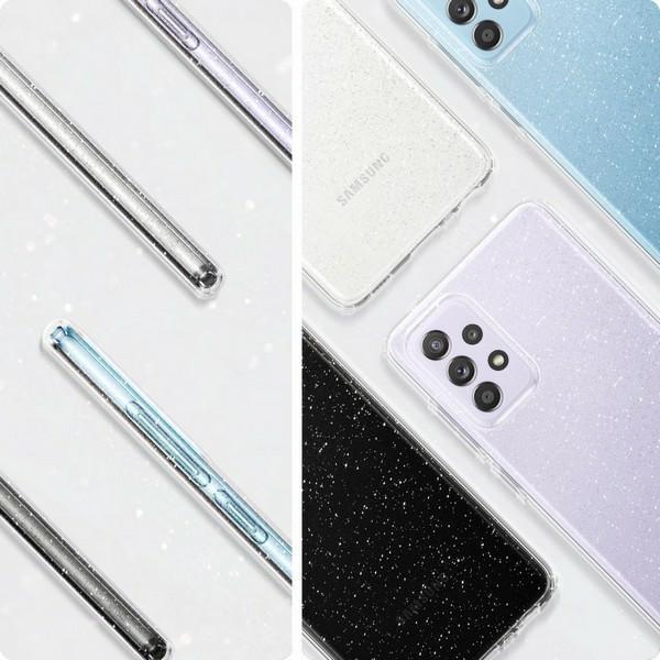 Produktbild Spigen Liquid Crystal Glitter Handy-Schutzhülle 16,5 cm (6.5" ) Cover Transparent (Samsung Galaxy A52 5G)