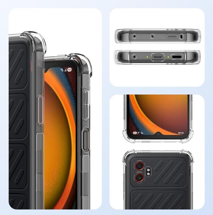 Image du produit Screenguard Crystal Soft Airbag Bumper (Samsung Galaxy XCover7 Pro)