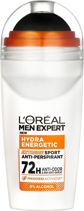 Actual product image L'Oréal Paris L'Oréal - Men Expert Hydra Energetic Sport Extreme - Antiperspirant roll-on 50ml (Roll-on, 50 ml)