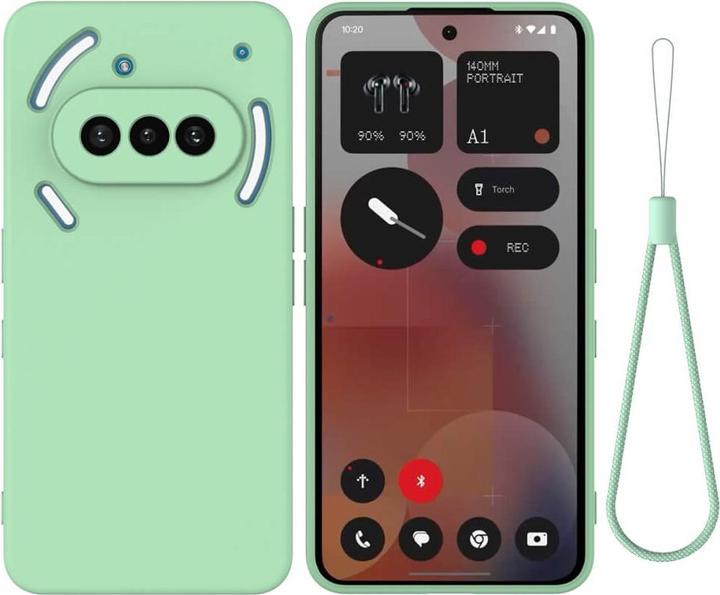 Produktbild Cover-Discount Nothing Phone (3a) - Silikon Gummi Hülle mit Riemen (Nothing Phone (3a))