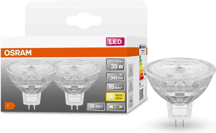 Actual product image Osram Star (GU5.3, 3.80 W, 345 lm, 2 x, F)