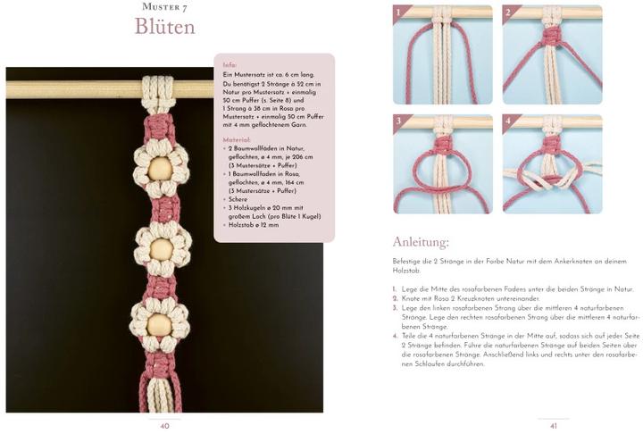 Produktbild Das Makramee Musterbuch (Deutsch, Judith Jelena Paus, 2023)