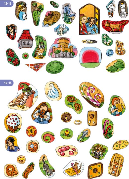 Actual product image Ravensburger Wimmeln, Rätseln, Stickern: Märchen