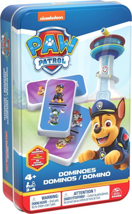 Immagine prodotto Spin Master Scatola Di Metallo Domino Paw Patrol