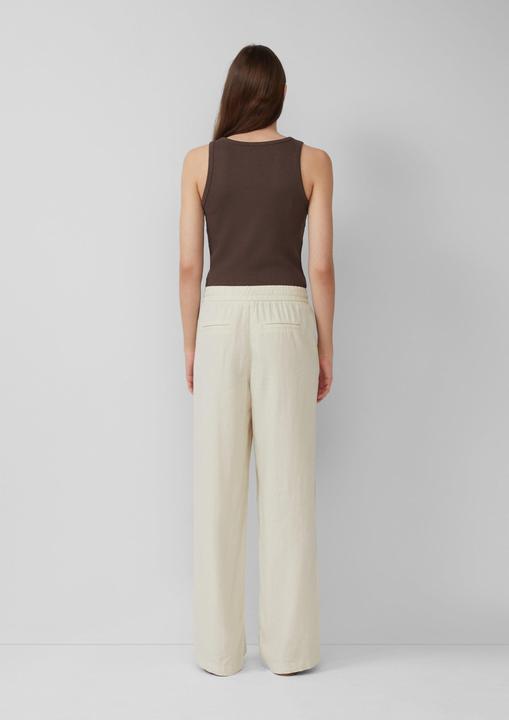 Image du produit S.Oliver Hose Leichte Leinenmix-Hose mit Elastikbund (42)
