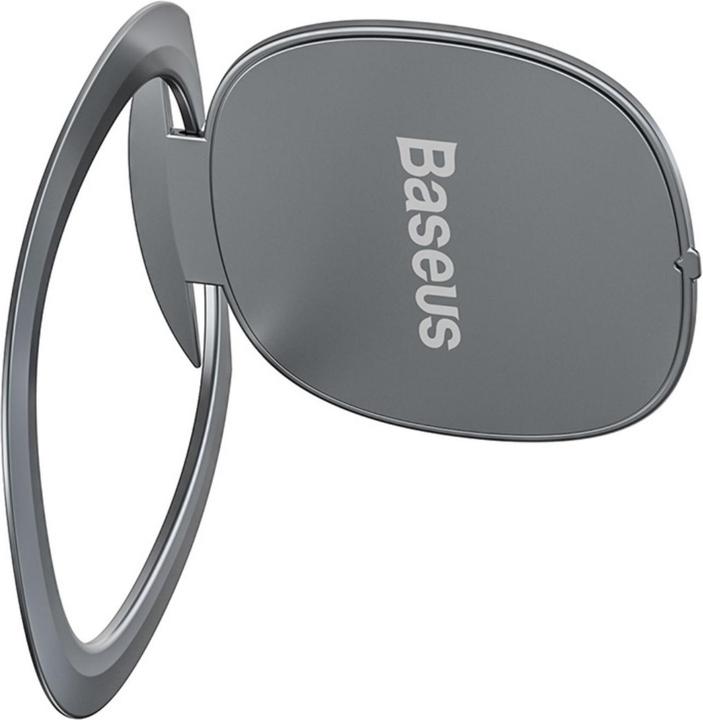 Actual product image Baseus Invisible phone ring holder Silver