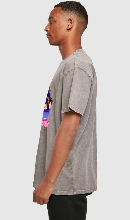 Produktbild Merchcode Summer Vibes Sunset Acid Washed Heavy Oversized Tee - 113629 (XXL)