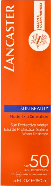 Actual product image Lancaster Sun protection water (SPF 50, 150 ml)