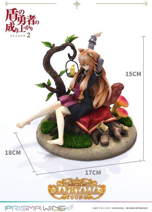 Produktbild Prime 1 Studio The Rising of the shield Hero Season 2 Prisma Wing PVC Statue 1/7 Raphtalia Young Version 15 cm