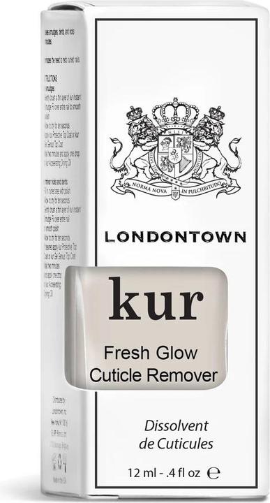Actual product image Londontown Cure- Cuticle Remover (White, Top coat)