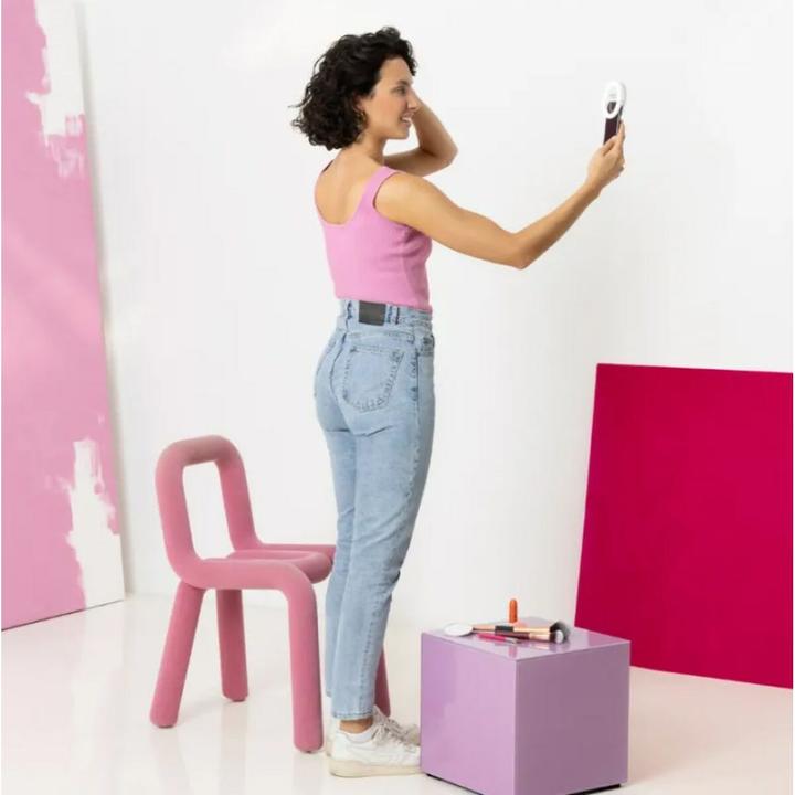 Immagine prodotto Medisana CM-20E Specchio per selfie - Specchio cosmetico di ECOMED (Ø 9 x 3 cm)