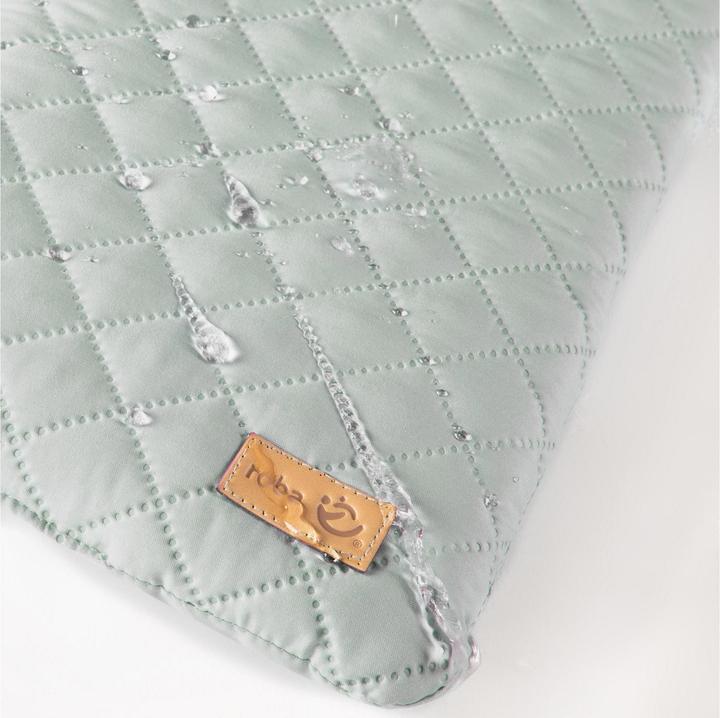 Actual product image Roba Playpen 6-corner Style Frosty green (121 cm, 121 cm, MDF)