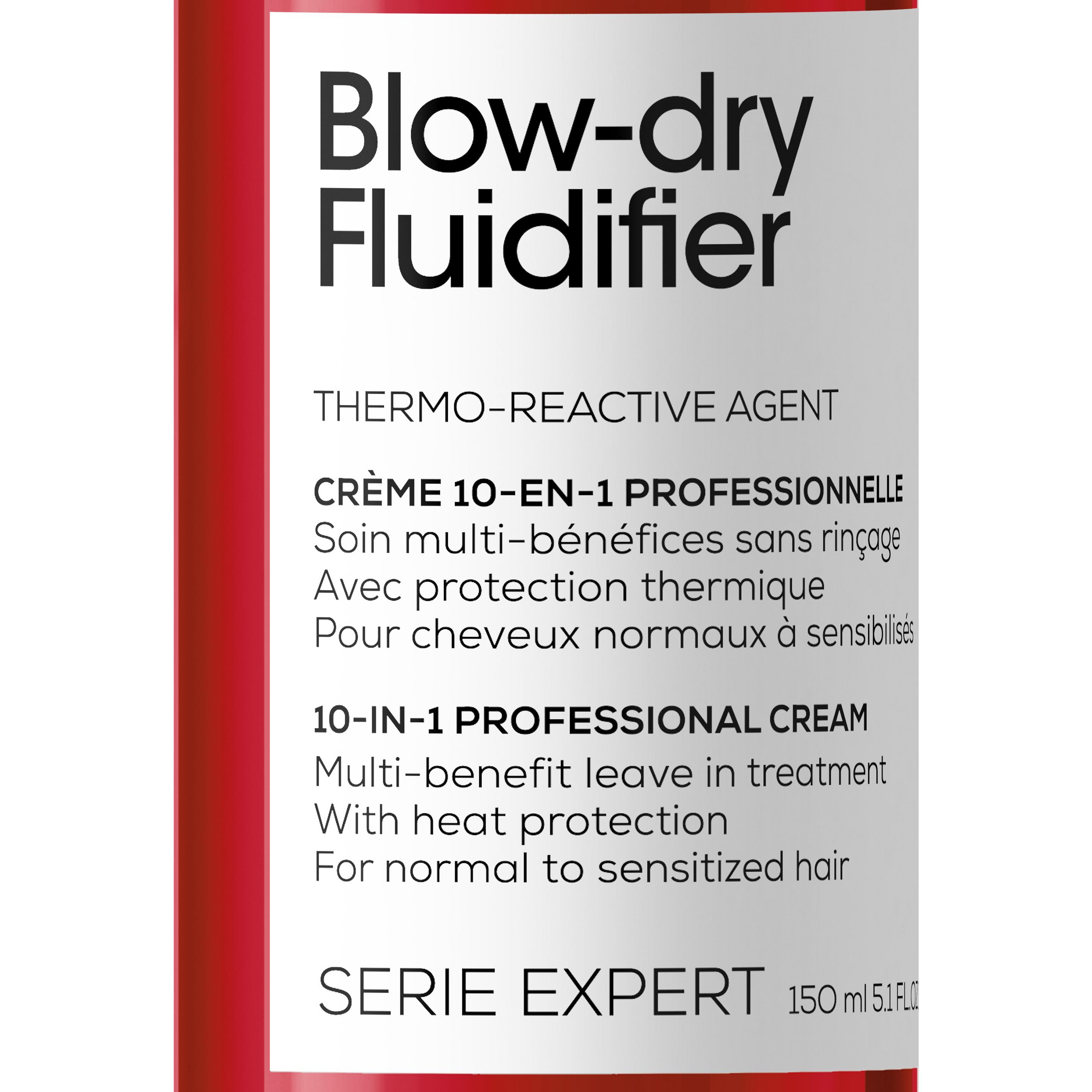 Thumbnail - L'Oréal Professionnel, Conditioner, Fluidifier - Blow-Dry Fluidifier 10-In-1 Professional Cream (150 ml)