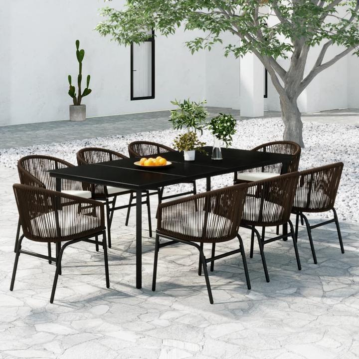Image du produit vidaXL Garten-Essgruppe (200 x 100 x 74 cm)
