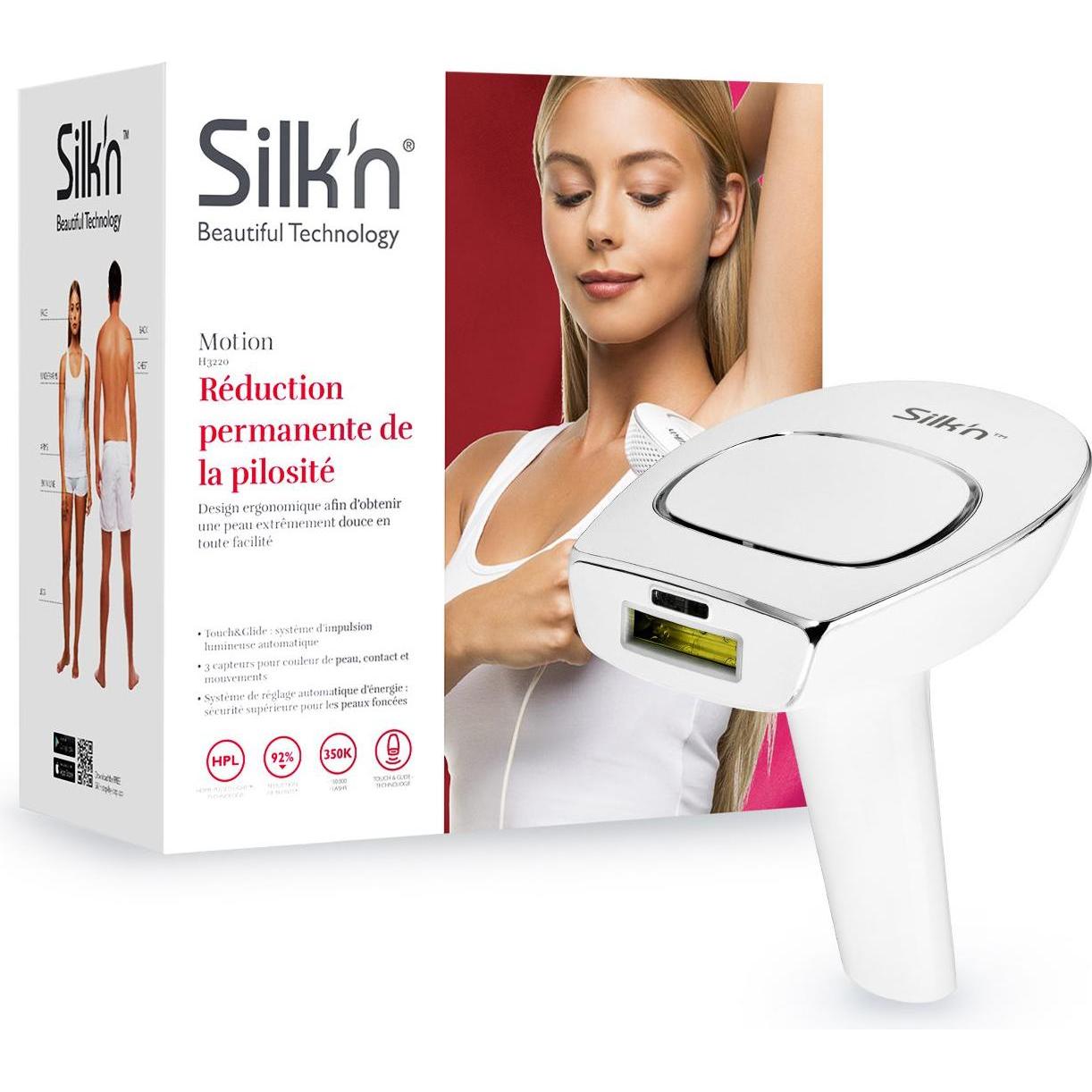Silk'n Donna Bianco Dispositivo Ipl, Movimento