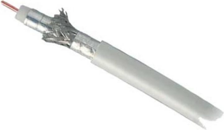 Produktbild Tecline Antennenkabel, High Quality, Innenleiter Kupfer, 100 m Einwegtrommel Kabel für Satelliten- und Breit (Antennenkabel)