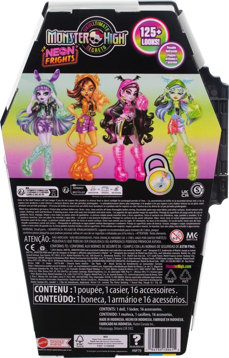 Actual product image Monster High Skulltimates Secrets - Series 3 Frankie