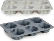Produktbild Kinvara Silikonform 6 Muffins, 2 fach sortiert