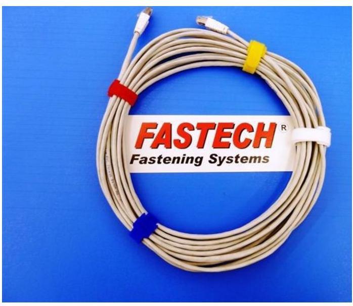 Immagine prodotto Fastech ETK-3-2 Cinghia per cabel, nero (Fascette in velcro, 200 mm, 100 pz.)