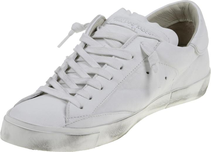 Actual product image Philippe Model Sneaker PRLU1012 BASIC BLANC (40)