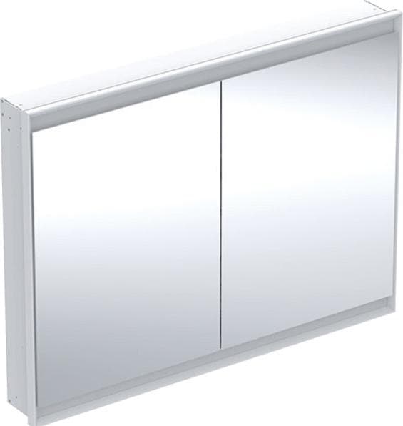 Geberit ONE mirror cabinet with ComfortLight, 2 doors, flush mounting, 120x90x15cm, 505.805.00.