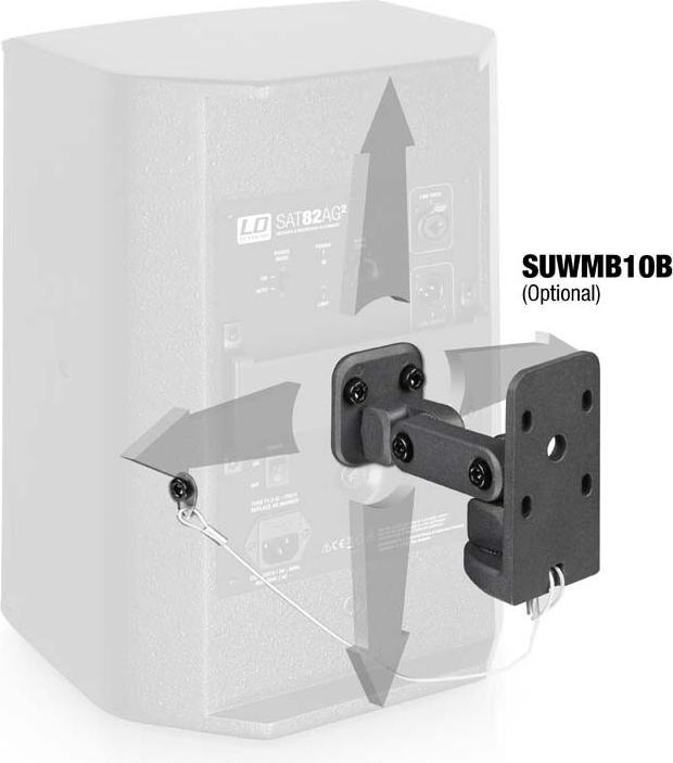 Actual product image LD Systems SAT 62 A G2 6.5" installation loudspeaker (Active)