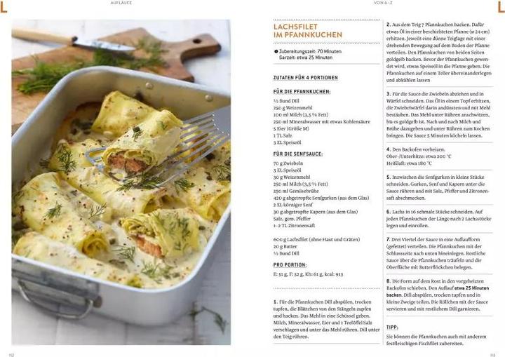 Produktbild Dr. Oetker Aufläufe von A-Z (Deutsch, Dr. Oetker, 2017)