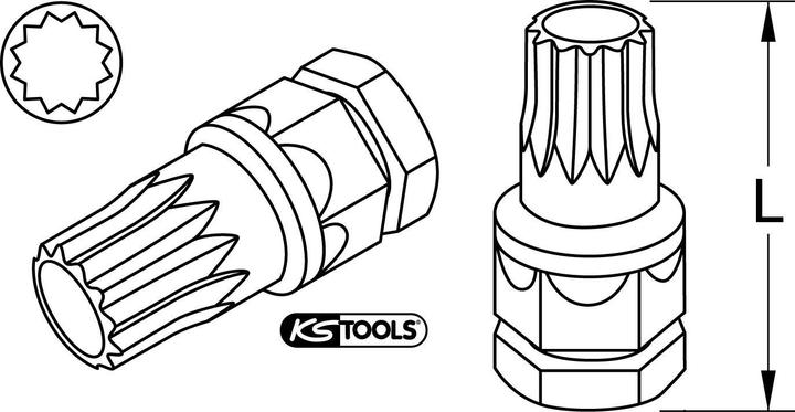 Actual product image KS Tools 503.8152 (5 mm)