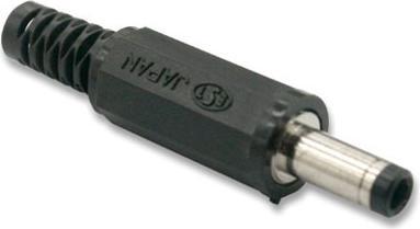 Actual product image Lumberg DC plug 4.0 x 1.7mm straight