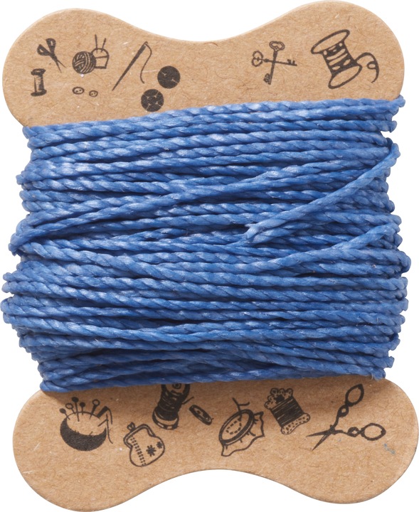 Immagine prodotto Pracht Cordoncino micro macramè, Ø 1 mm, cerato (1000 m)