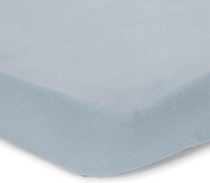 Image du produit Little Dutch Spannbetttuch 70 x 140/150 cm Pure Denim Blau (150 cm)