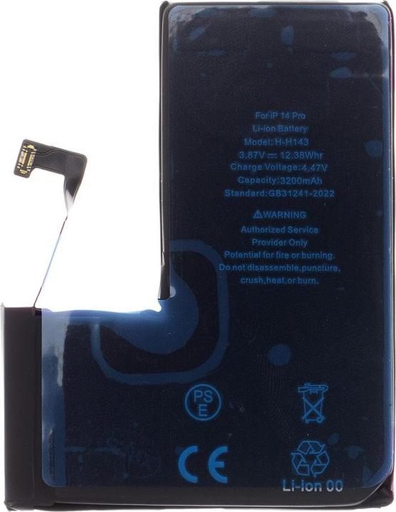 iLike Battery - Battery for iPhone 14 Pro 3200mAh Li-Ion Resetted (Bulk)
