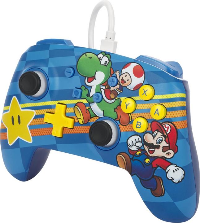 NoName Bedrade controller Nintendo Switch - Paddenstoelenrijk Vrienden (Switch OLED, Switch)