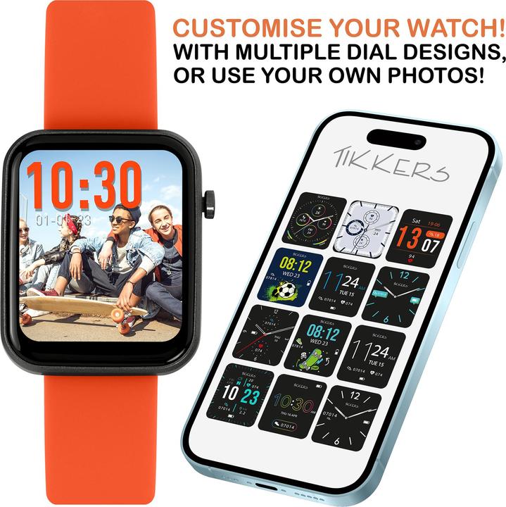 Produktbild Tikkers Smart Watch Series 13 Silicone Strap