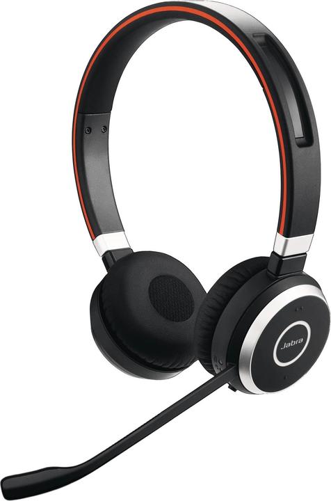 Produktbild Jabra Headset Evolve 65 SE MS Duo USB inkl. Ladestation (Kabellos, USB-A)