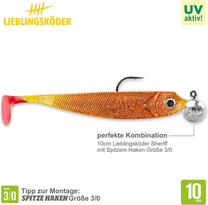 Actual product image Lieblingsköder Sheriff (twilight, night) (10 cm)