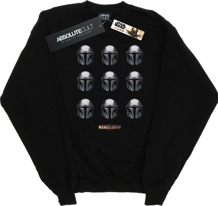 Produktbild Star Wars The Mandalorian Helmet Pattern Sweatshirt (4XL)