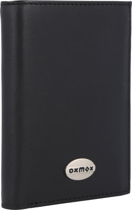 Actual product image Oxmox Leather wallet RFID protection leather 9.5 cm