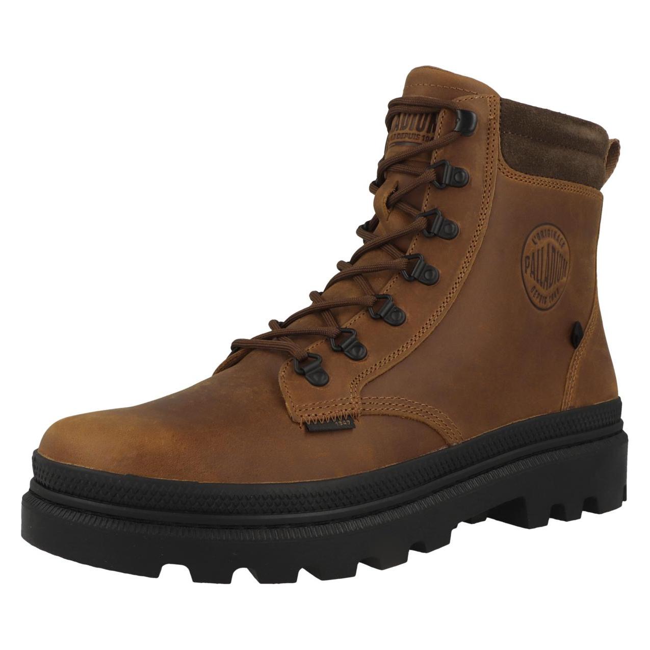 Palladium, Herren, Boots + Stiefel, Pallatrooper Hiker Leather - 60647, Braun, (45)