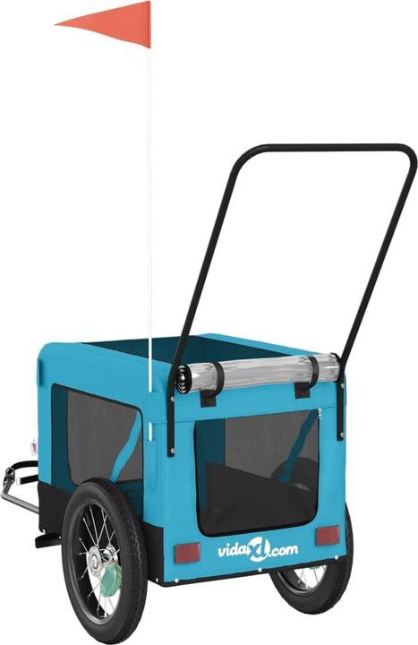 Produktbild vidaXL Fahrradanhänger Hund